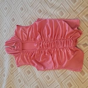 Frederick's of Hollywood pink top, Size S.